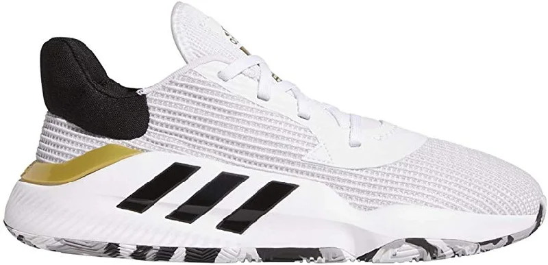 Luxury Tennis Shoes-New Adidas Men's Pro Bounce Low 2019 Basketball White/Black Men 11