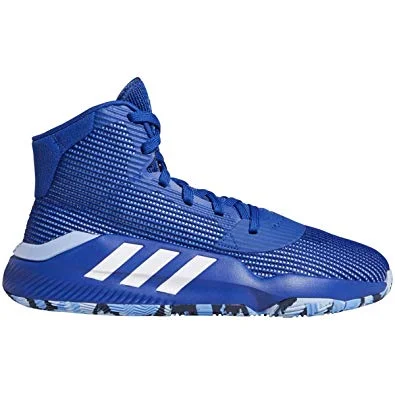 Agility Tennis Shoes-New Adidas Men's 8 Pro Bounce 2019 Shoe Basketball Collegiate Royal/White