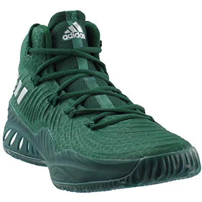 All-Season Tennis Shoes-New Adidas Crazy Explosive 2017 Mens 15 Basketball Shoes Green/White