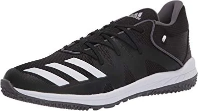 WTA Tennis Shoes-New Adidas Speed Turf Baseball Sneaker Size Men's 9 Black/White