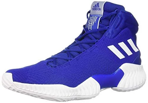 Everyday Tennis Shoes-New Adidas Originals Men's Pro Bounce 2018 Basketball Shoe Royal/White Men 8