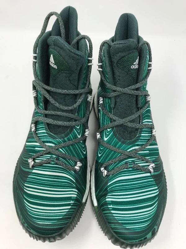 Lightweight Tennis Shoes-New Adidas Performance Crazy Explosive Mens 9.5 Basketball Shoes Green/White