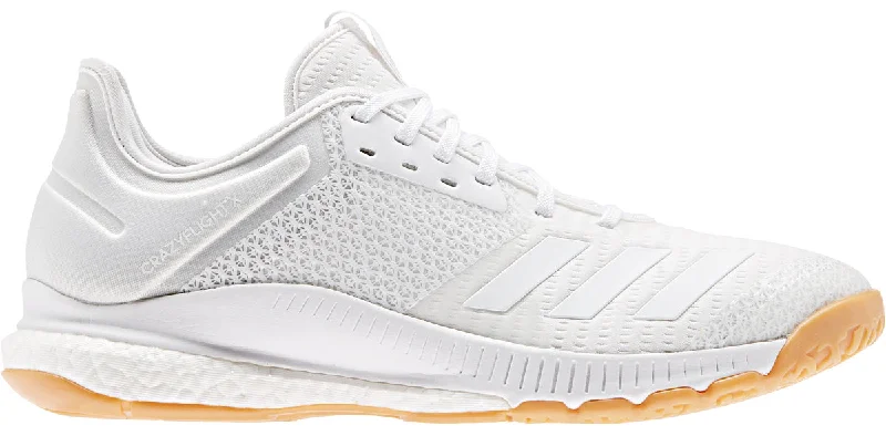 Ergonomic Tennis Shoes-New Other Adidas Crazyflight X 3 Volleyball Shoe Women's White/Tan D97831 Size 7