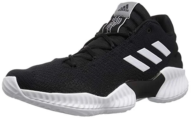 All-Season Tennis Shoes-New Adidas Men's Pro Bounce 2018 Low Basketball Black/White Men 12.5