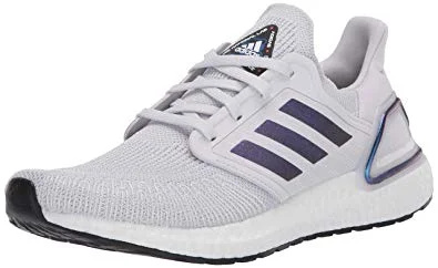 Motion Control Tennis Shoes-New Adidas Ultraboost 20 Sneaker Men's 11.5 Gray/Blue/White EG0695