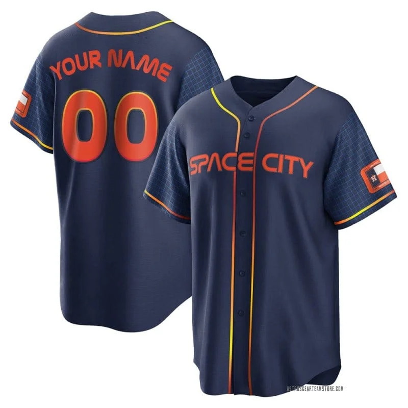 Collared Baseball Jersey-Houston Astros Jerseys