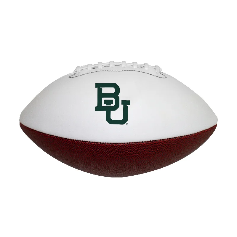 Ultra Durable Rugby Ball-Baylor Official-Size Autograph Football