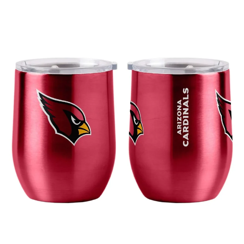 Wine Team Mug-Arizona Cardinals 16oz Gameday Stainless Curved Beverage