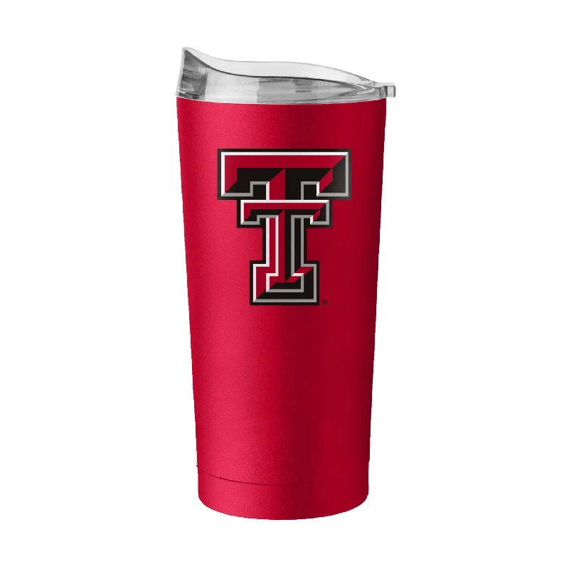 Blue Team Mug-Texas Tech 20oz Flipside Powder Coat Tumbler