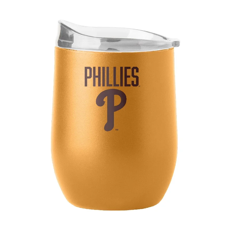 Holiday Team Mug-Philadelphia Phillies 16oz Huddle Powder Coat Curved Beverage