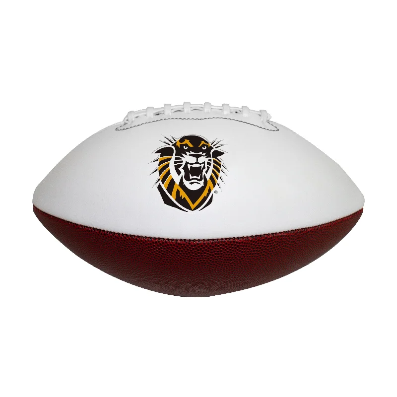 Vintage Rugby Ball-Fort Hays State Official-Size Autograph Football