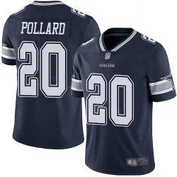 Brown Soccer Jersey-Men's Dallas Cowboys #20 tony pollard navy blue team color stitched football vapor untouchable limited Jersey