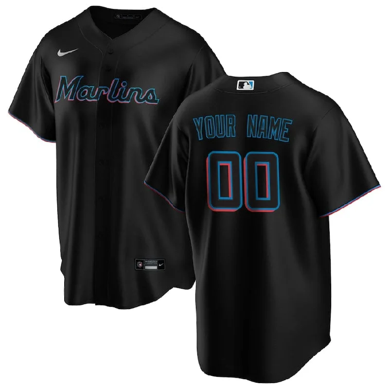 Cotton Baseball Jersey-Miami Marlins Jerseys