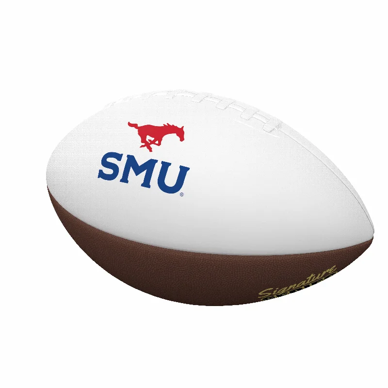 Water-Resistant Rugby Ball-Southern Methodist Full Size Autograph Football