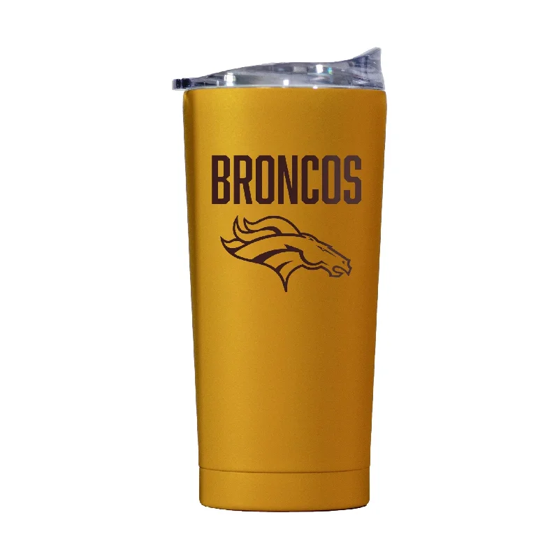 Tea Team Mug-Denver Broncos 20oz Huddle Powder Coat Tumbler