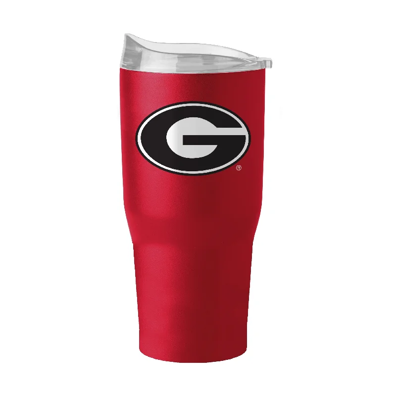 Porcelain Team Mug-Georgia 30oz Flipside Powder Coat Tumbler