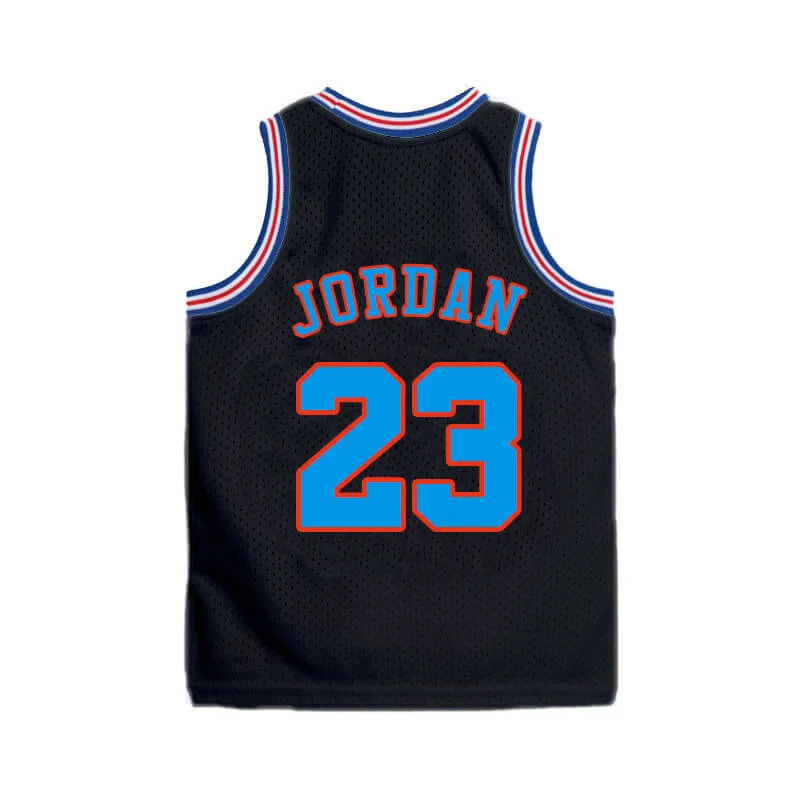 Warm-Up Basketball Jersey-Michael Jordan Youth Space Jam Jersey