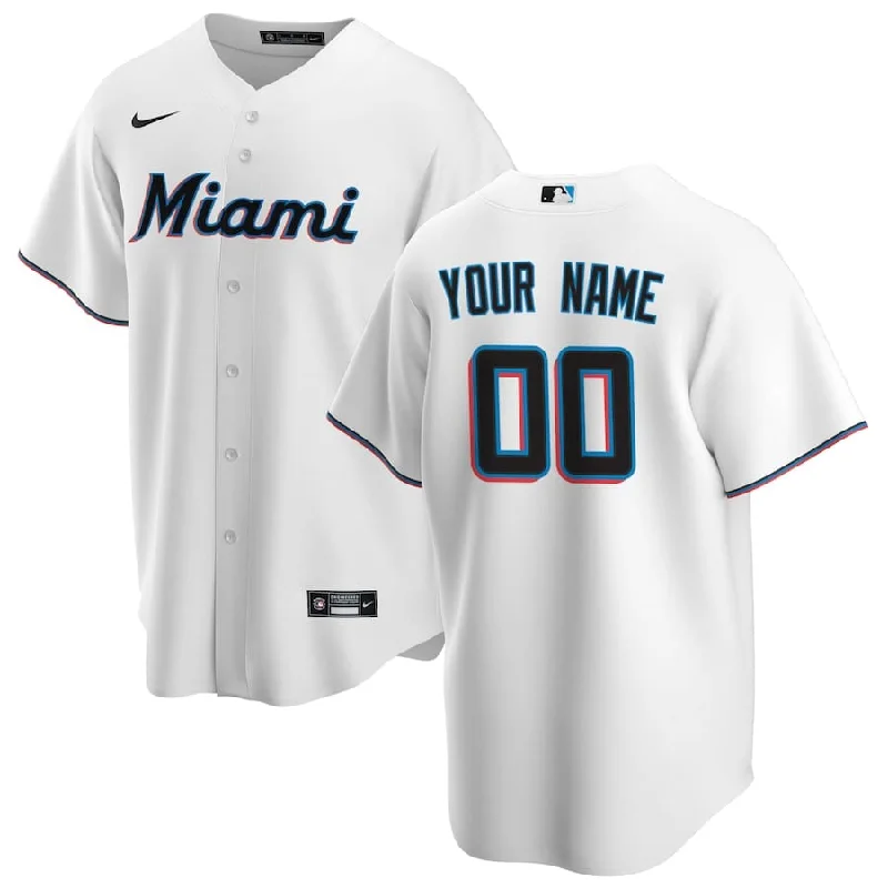 Team Baseball Jersey-Miami Marlins Jerseys