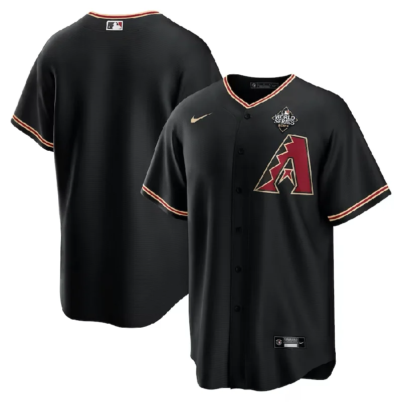 Purple Baseball Jersey-Arizona Diamondbacks World Series Jerseys