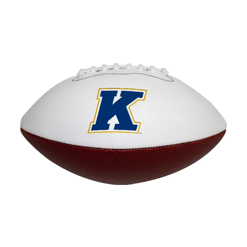 Hand-Stitched Rugby Ball-Kent State Official-Size Autograph Football