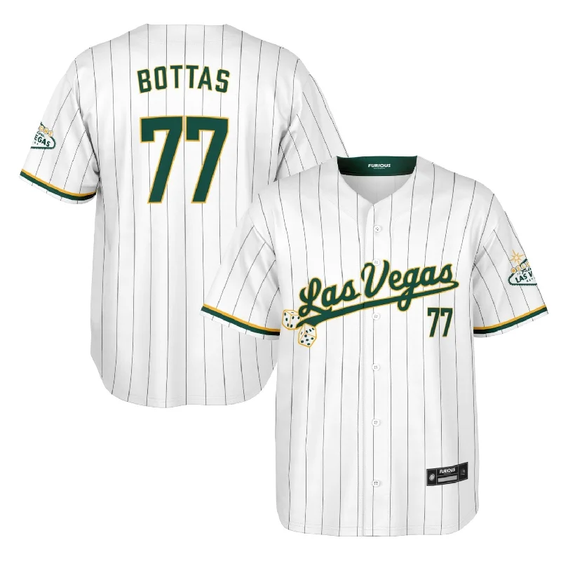 Orange Baseball Jersey-Bottas - Las Vegas Home Jersey