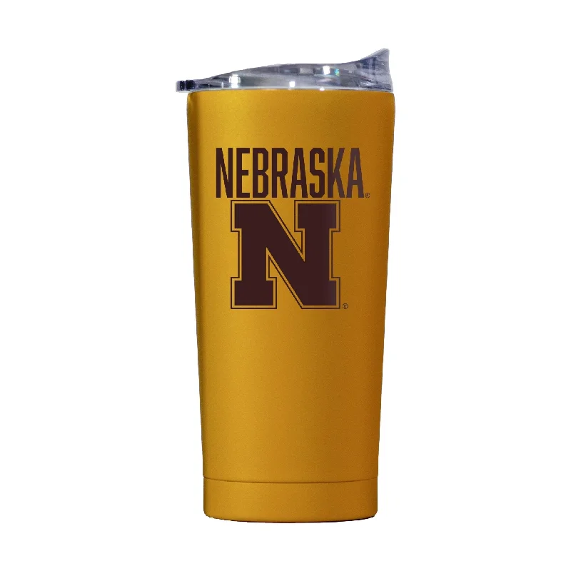 Club Team Mug-Nebraska 20oz Huddle Powder Coat Tumbler