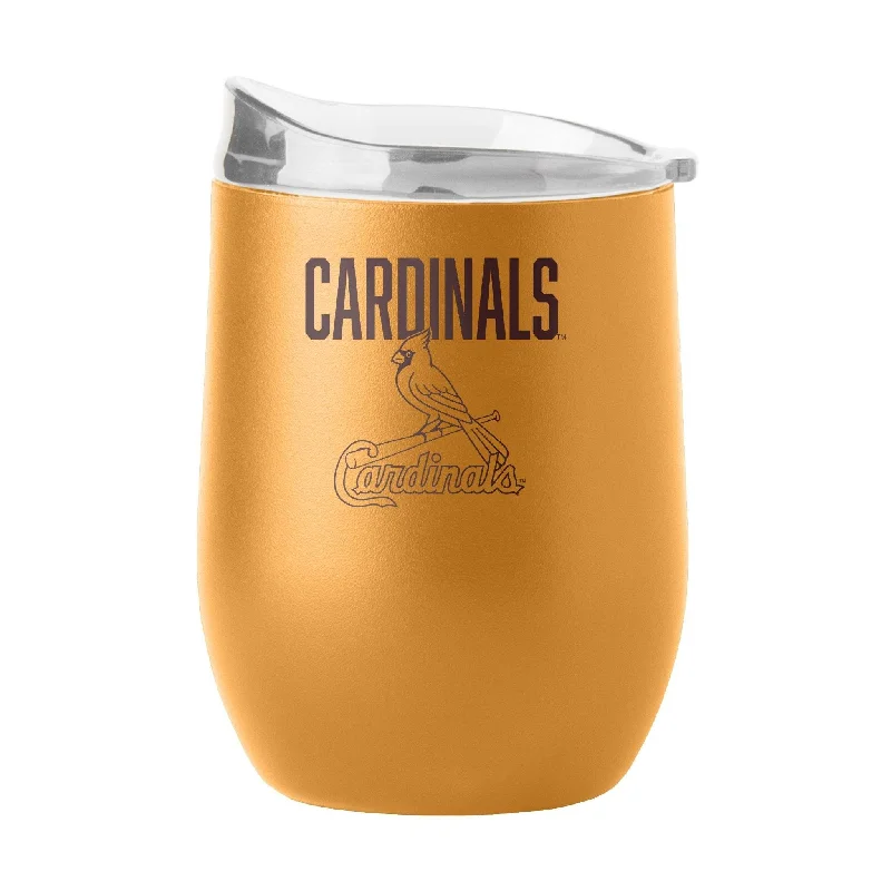 Camping Team Mug-St Louis Cardinals 16oz Huddle Powder Coat Curved Beverage