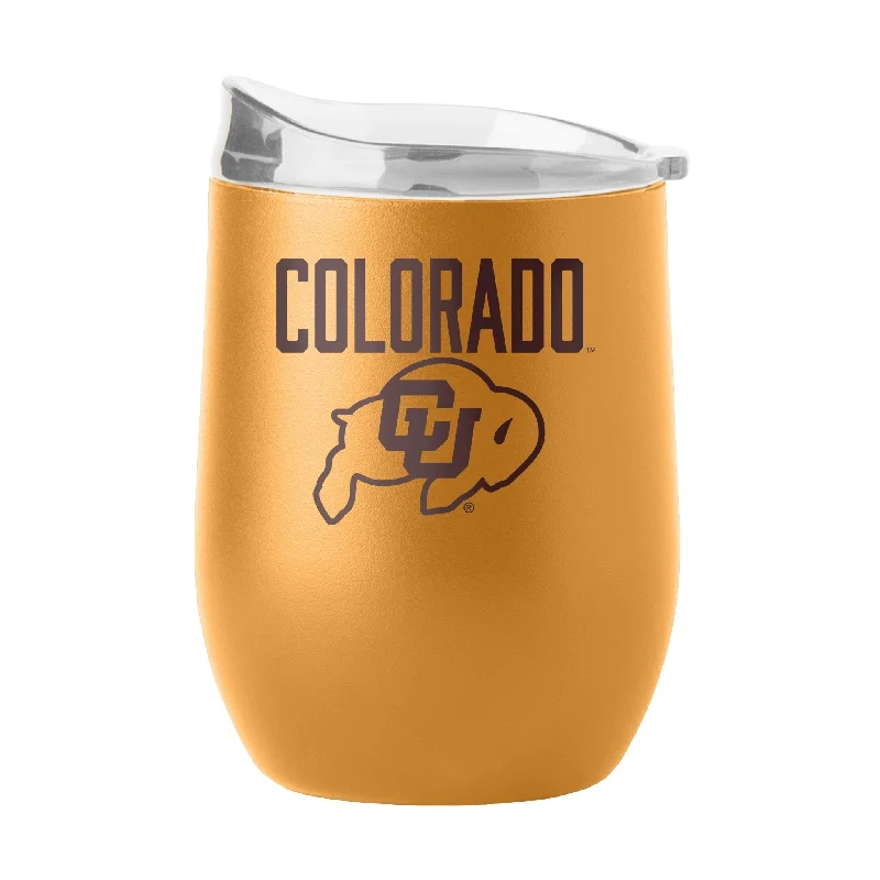 Glossy Finish Team Mug-Colorado 16oz Huddle Powder Coat Curved Bev