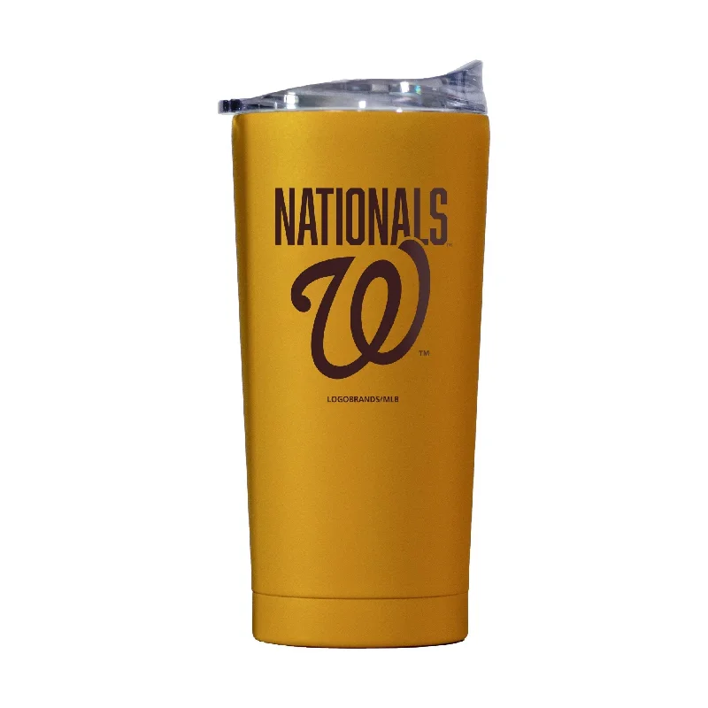 Anniversary Team Mug-Washington Nationals 20oz Huddle Powder Coat Tumbler