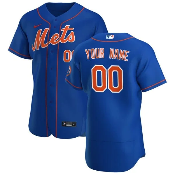 Cotton Baseball Jersey-New York Mets Jerseys