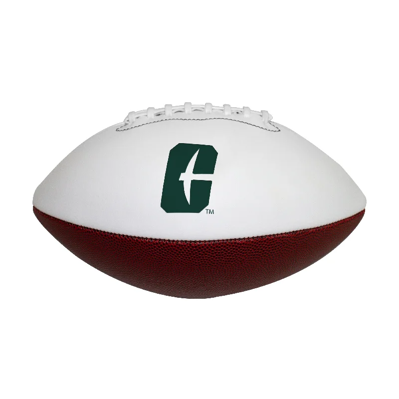 Official Size Rugby Ball-North Carolina Charlotte Official-Size Autograph Football