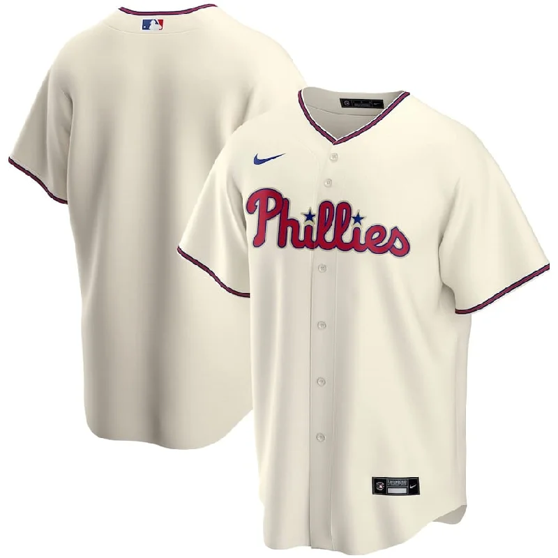 Soft Fabric Baseball Jersey-Philadelphia Phillies Jerseys