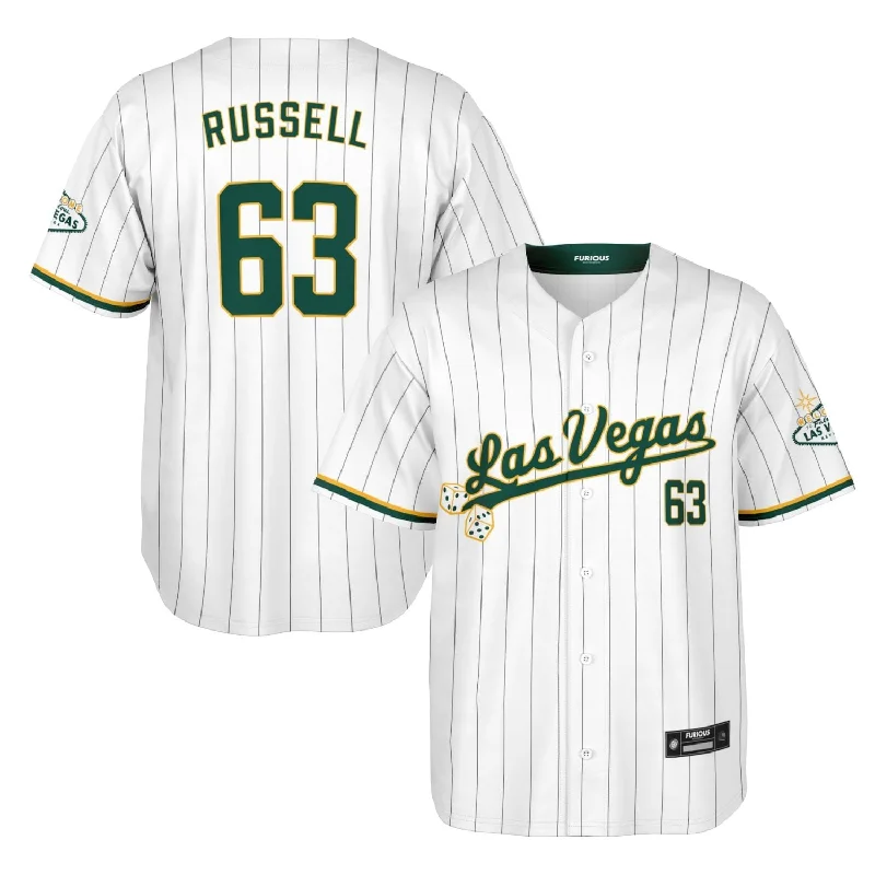 Numbered Baseball Jersey-Russell - Las Vegas Home Jersey