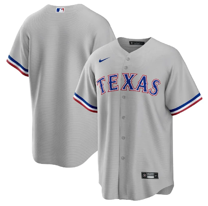 Button-Up Baseball Jersey-Texas Rangers Jerseys