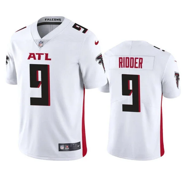 Replica Soccer Jersey-Men's Atlanta Falcons #9 Desmond Ridder White 2023 F.U.S.E. Untouchable Limited Football Stitched Jersey