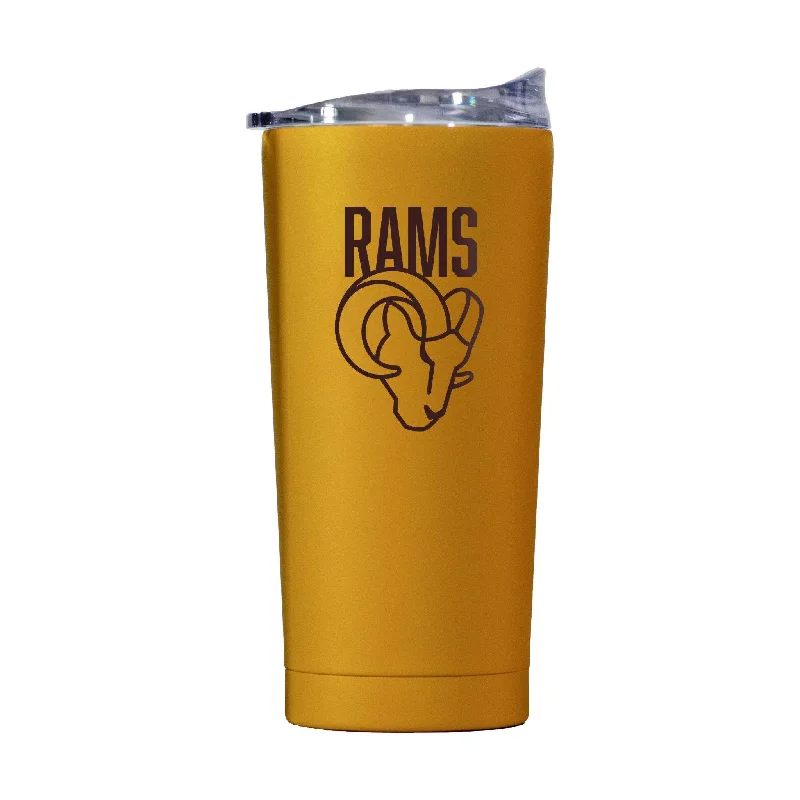 Gradient Team Mug-Los Angeles Rams 20oz Huddle Powder Coat Tumbler