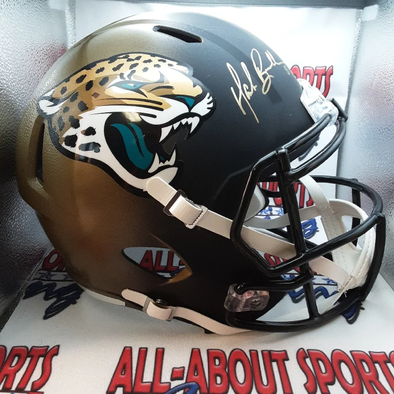 Ergonomic Football Helmet-Mark Brunell Authentic Signed Autographed Full-size Replica Helmet JSA