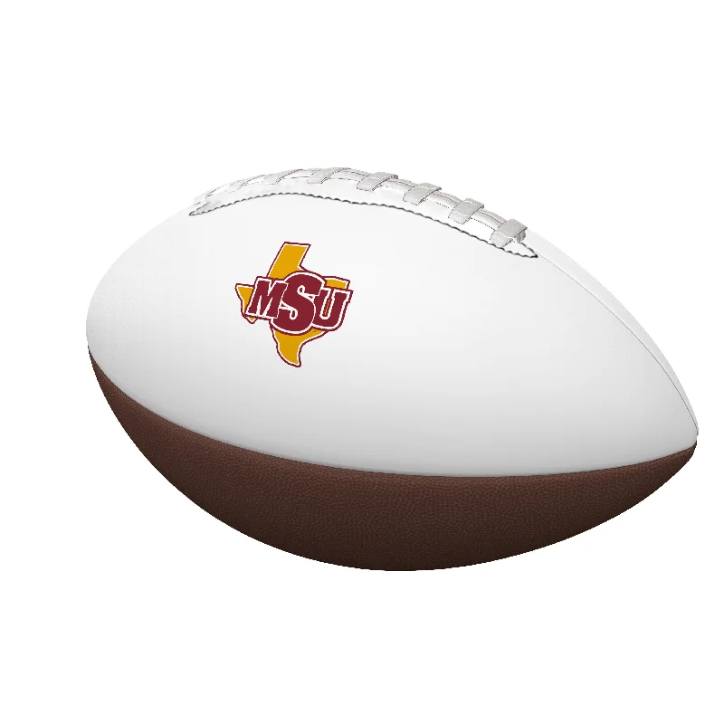 Soft Touch Rugby Ball-Midwestern State Full Size Autograph Football