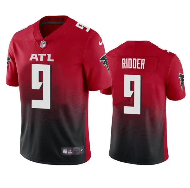 Quick-Dry Soccer Jersey-Men's Atlanta Falcons #9 Desmond Ridder Red/Black 2023 F.U.S.E. Untouchable Limited Football Stitched Jersey