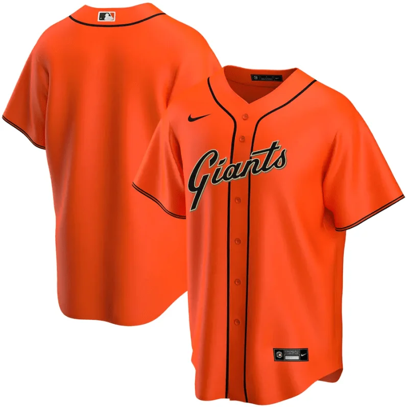 Long Sleeve Baseball Jersey-San Francisco Giants Jerseys