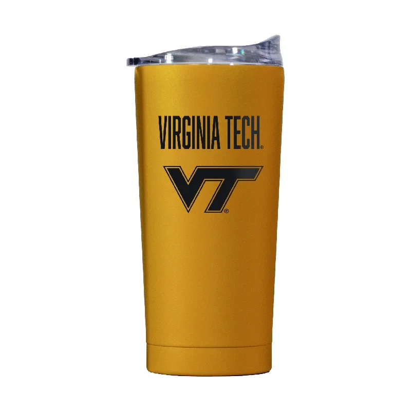 Basketball Team Mug-Virginia Tech 20oz Huddle Powder Coat Tumbler