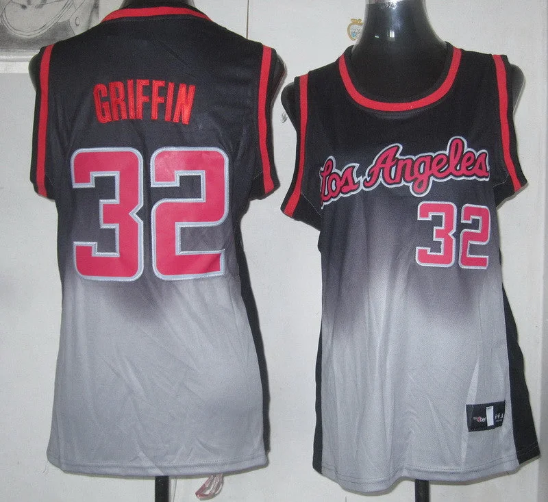 FIBA Basketball Jersey-Clippers 32 Griffin Fadeaway Women Basketball Jersey