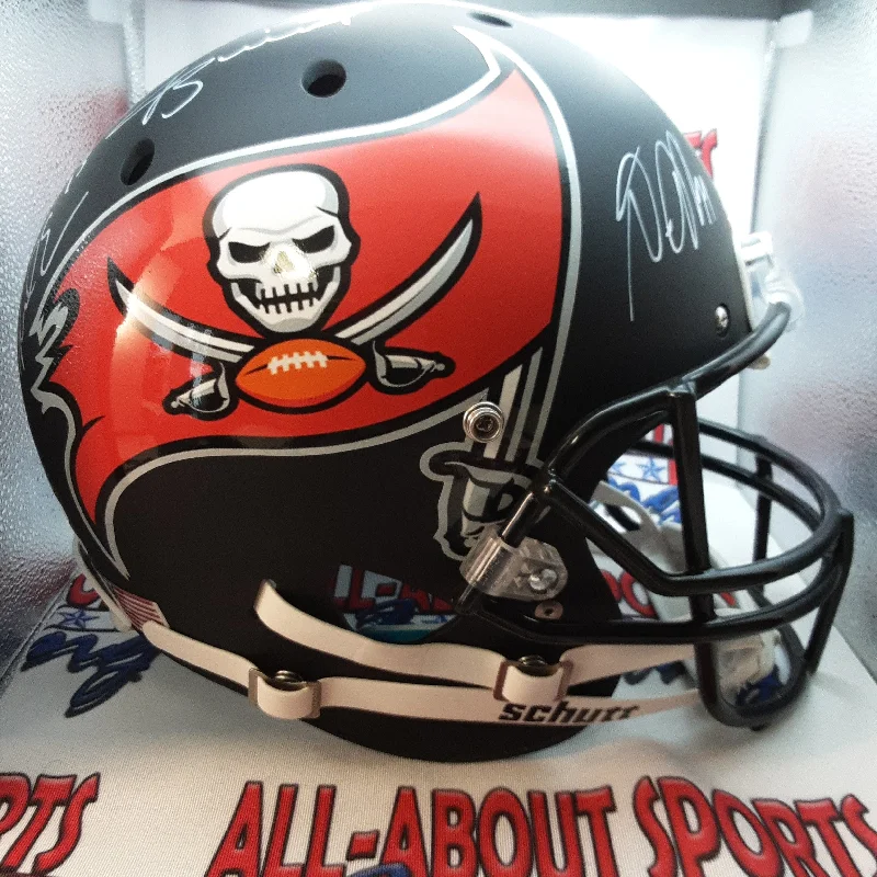 NFL Style Football Helmet-Mike Evans Desean Jackson Jameis Winston Authentic Signed Autographed Full-size Replica Helmet JSA-