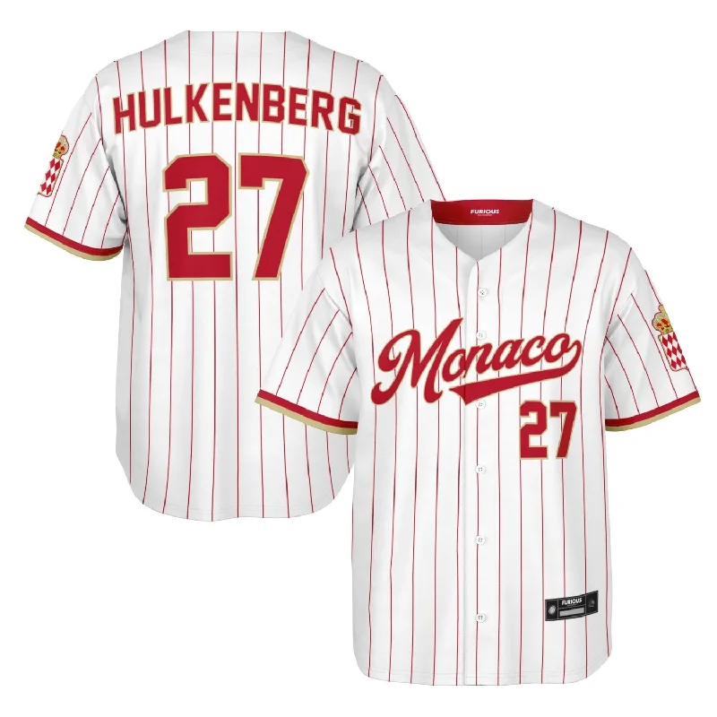 Club Baseball Jersey-Hulkenberg - Monaco Jersey