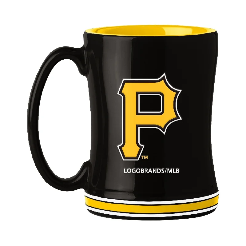 Retro Team Mug-Pittsburgh Pirates 14oz Relief Mug