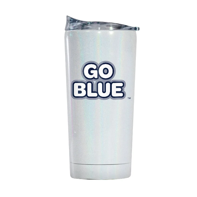 Tournament Team Mug-Michigan 20oz Bubble Iridescent Tumbler