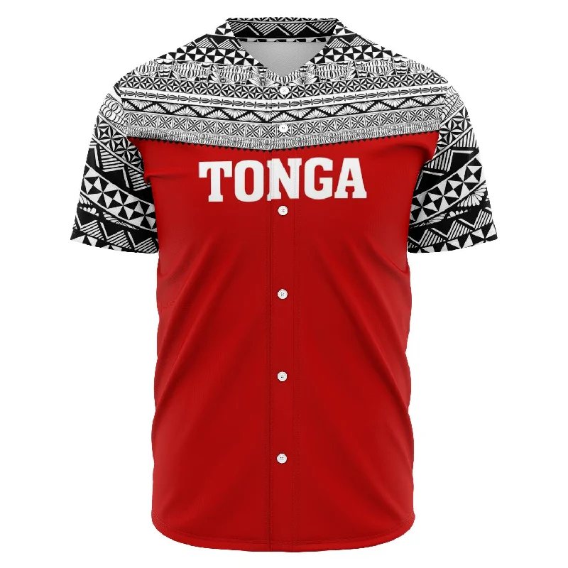 Team Baseball Jersey-Sila Tonga Baseball Jersey