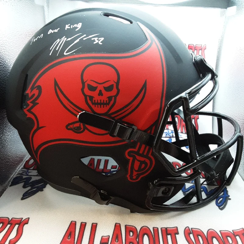 Professional Football Helmet-Mike Edwards Authentic Signed Autographed Full-size Replica Helmet JSA