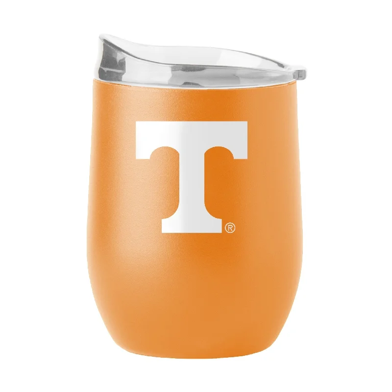 Double-Wall Team Mug-Tennessee 16oz Flipside Powder Coat Curved Beverage