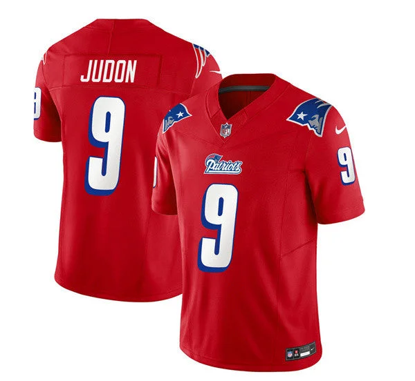 Collector’s Soccer Jersey-Men's New England Patriots #9 Matthew Judon Red 2023 F.U.S.E. Limited Football Stitched Jersey